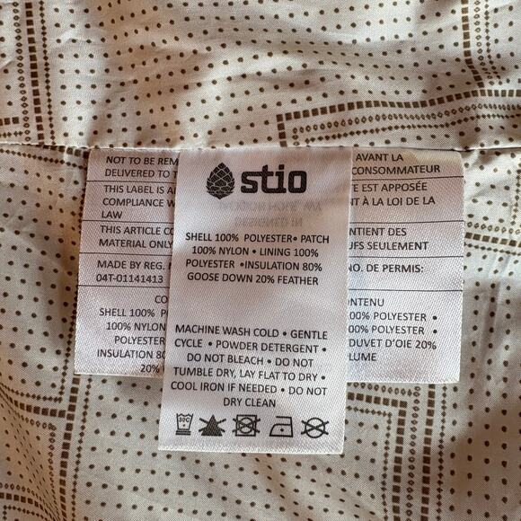 Stio Womens Pink Woodson 650 Fill Goose Down Feather Hooded Puffer Vest size S - Picture 14 of 16